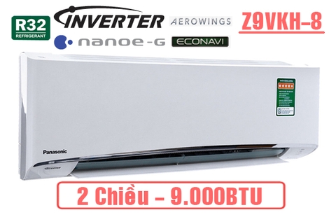 Điều hòa Panasonic 2 chiều inverter 9.000BTU Z9VKH-8