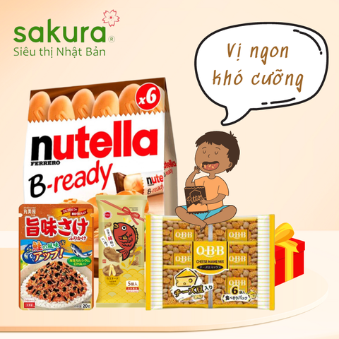 Giải tỏa căng thẳng với đồ ăn vặt, ngon, an toàn, chuẩn Nhật