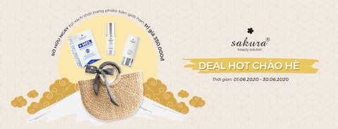 DEAL HOT CHÀO HÈ - CHĂM DA THÊM KHỎE CÙNG SAKURA BEAUTY