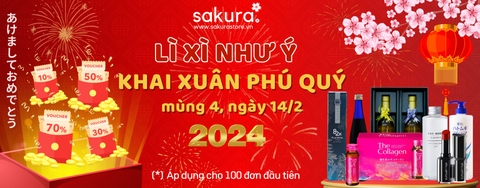 Chương Trình Lì Xì Đầu Năm Mới - Mừng Xuân Giáp Thìn