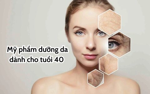 Khám phá mỹ phẩm dưỡng da dành cho tuổi 40 của Nhật