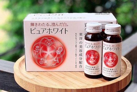 Shiseido Pure White dạng nước uống và những lưu ý khi sử dụng