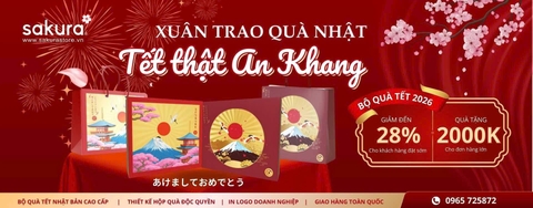 Hộp quà Tết Nhật Bản cao cấp: 6 mẫu sang trọng cho sếp và đối tác 2026