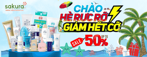 CHÀO HÈ RỰC RỠ 2025 - SAKURA GIẢM HẾT CỠ ĐẾN 50%