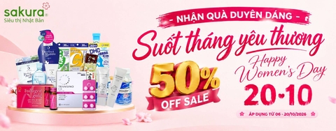 Ưu Đãi Ngày 20/10: Nhận Quà Duyên Dáng - Suốt Tháng Yêu Thương