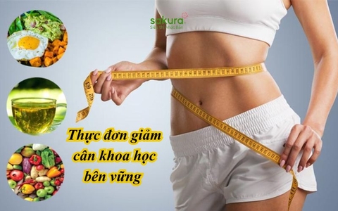Thực đơn giảm cân khoa học bên vững