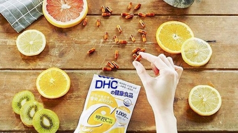 10+ tác dụng của viên vitamin C DHC Nhật Bản
