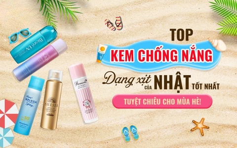 Top sản phẩm xịt chống nắng Nhật tốt nhất - Bí quyết hoàn hảo cho mùa hè