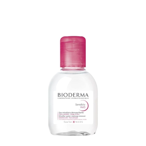 Nước tẩy trang Bioderma chai 100ml - hồng (da thường, da nhạy cảm) - Hàng Nhật nội địa