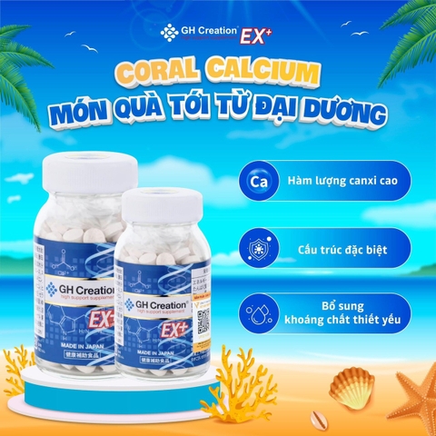 Viên Uống Tăng Chiều Cao 270 Viên GH Creation EX+ -  Hàng Nhật nội địa