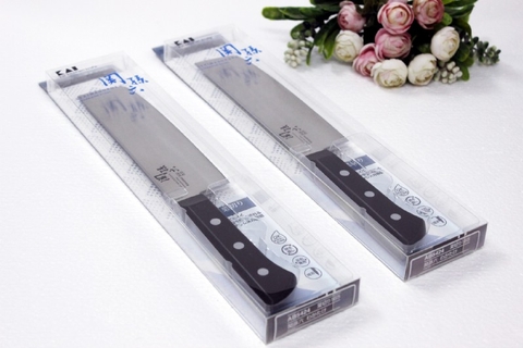 Dao bếp đầu vuông Series 1300N KAI Nhật Bản