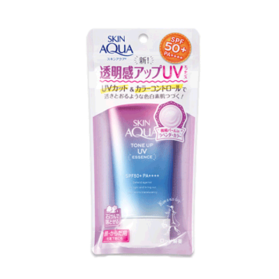 Kem chống nắng nâng tông Skin Aqua Tone Up SPF 50+ cho da thường, da khô 80g - Hàng Nhật nội địa