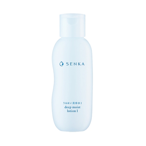 Nước cân bằng dưỡng ẩm Senka Deep Moist Lotion I 200ml - Hàng Nhật nội địa