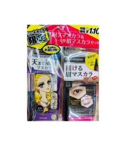 Combo masscara dài mi + bút kẻ chân mày kiss me - Hàng Nhật nội địa