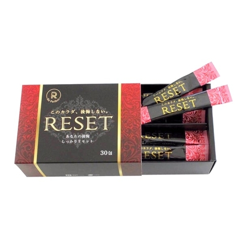 Bột uống men vi sinh hỗ trợ giảm cân, thanh lọc cơ thể Re Perfect Reset Body Block (30 gói) - Hàng Nhật nội địa