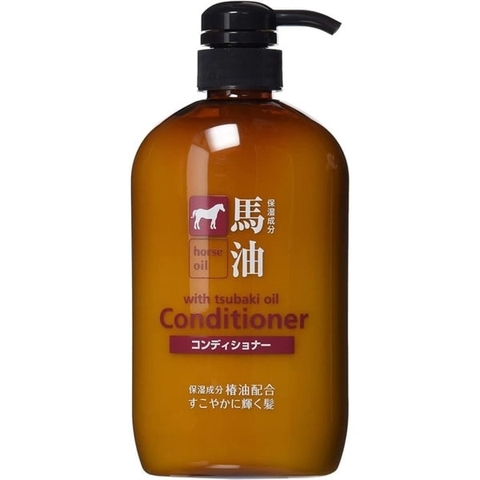 Dầu xả ngựa không silicon giúp tóc mềm mượt 1000ml - Hàng Nhật nội địa
