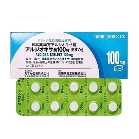 Viên Uống Hỗ Trợ Dạ Dày Aldioxa 100mg – Hàng Nhật Nội Địa