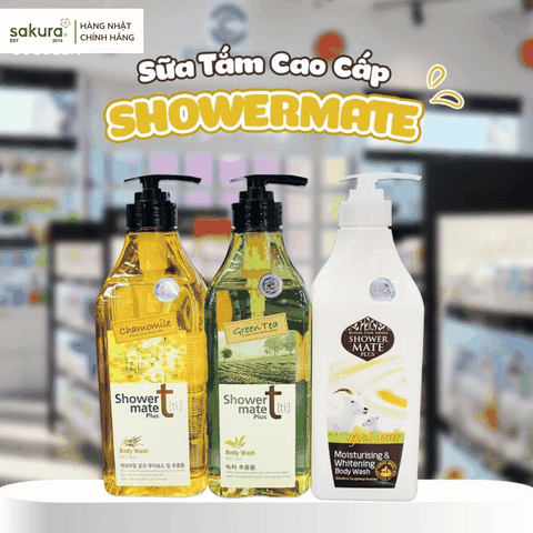 Sữa Tắm Showermate Cao Cấp Sữa Dê 550g - Hàng Nhật nội địa