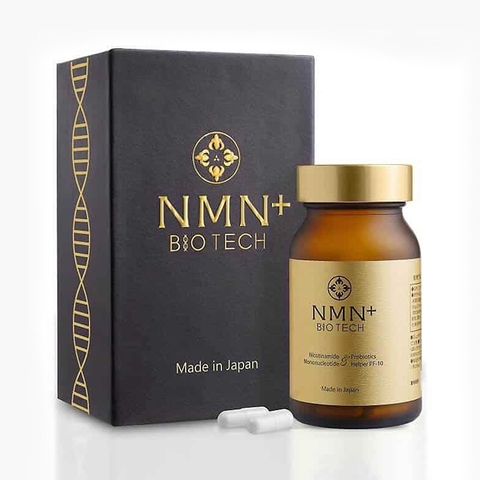 Viên uống NMN+ BioTech Hỗ Trợ Chống Lão Hoá, Nâng Cao Sức Khỏe 60 Viên - Hàng Nhật nội địa