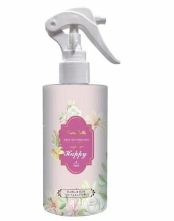 Nước hoa quần áo Duree Balle 230ml, hương hoa cỏ và xạ hương (hồng)- Hàng Nhật nội địa