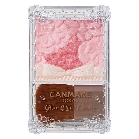 Phấn má Canmake Glow Fleur Cheeks Blush ( màu 17) - Hàng Nhật nội địa