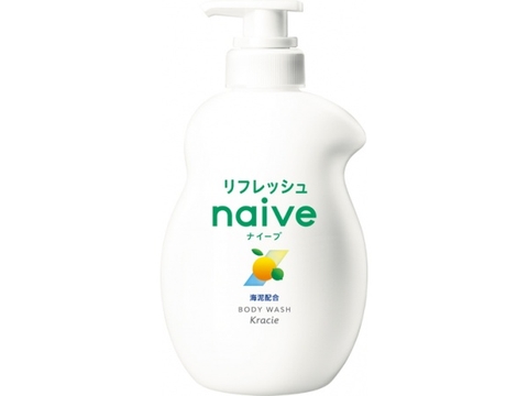 Sữa tắm tạo bọt Navie Foaming Body Wash Kracie 600ml hương cam chanh hoa - Hàng Nhật nội địa