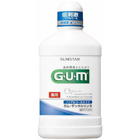 Nước súc miệng nha khoa GUM LA 500ml (không cồn) - Hàng Nhật nội địa