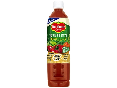 Nước ép rau củ không muối 800ml Delmonte - Hàng Nhật nội địa