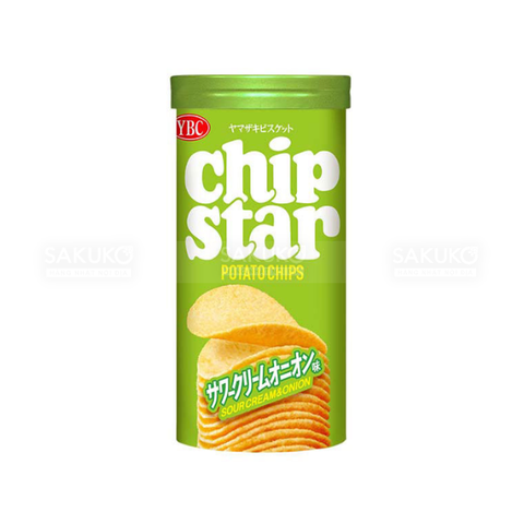 Khoai tây Chip Star YBC vị kem hành 45g ( đã phân loại) - Hàng Nhật nội địa