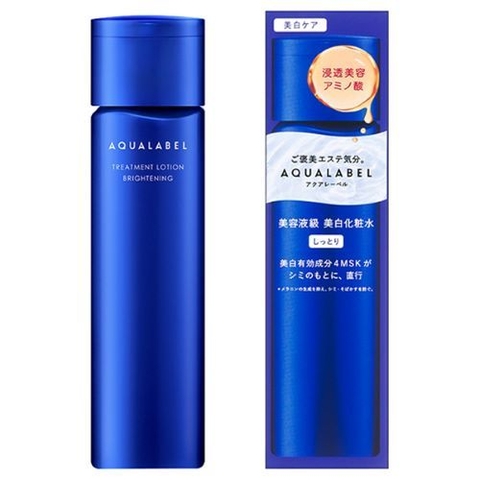 Nước dưỡng da cân bằng ẩm Shiseido Aqualabel Treatment Lotion Brightening 170ml ( da thường) - Hàng Nhật nội địa