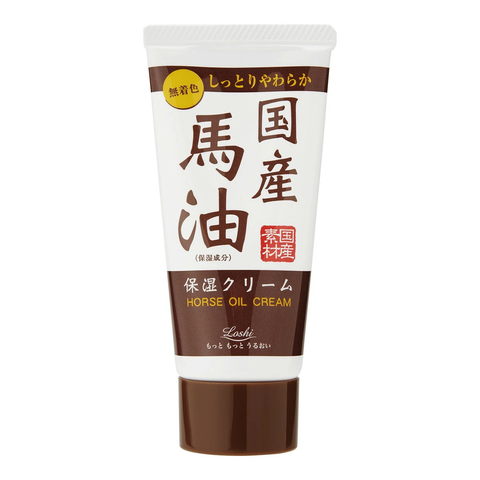Kem tay dầu ngựa Loshi dưỡng ẩm phục hồi da 45gr - Hàng Nhật nội địa