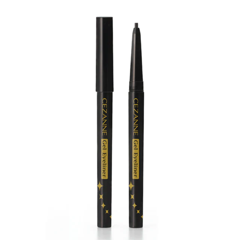 Bút kẻ mắt Cezanne Gel Eyeliner chống thấm nước ( đen) - Hàng Nhật nội địa