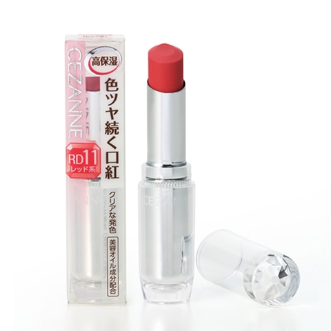 Son môi Nhật Bản CEZANNE Lasting gloss lip RD11 - Hàng Nhật nội địa