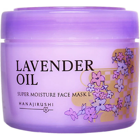 Mặt nạ dưỡng da dưỡng ẩm chuyên sâu tinh dầu hoa oải hương Hanajirushi 220gr - Hàng Nhật nội địa