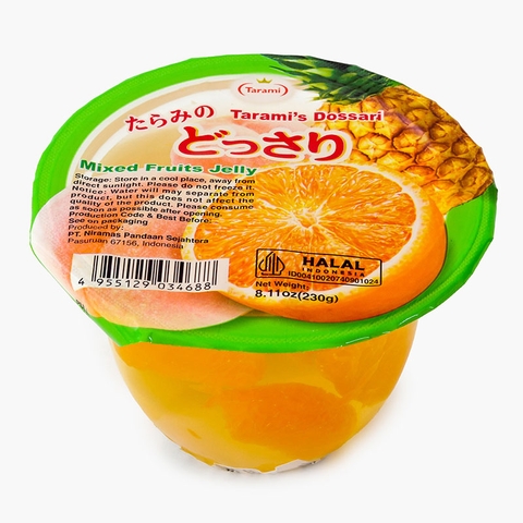 Thạch hủ Tarami Dossari mix vị 230g - Hàng Nhật nội địa