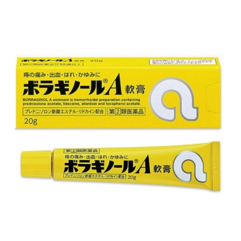 Kem bôi trĩ chữ A 20g - Hàng Nhật chính hãng