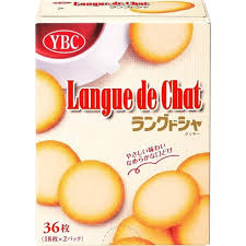 Bánh Quy YCB Langue De Chat - 117g (36 chiếc)  - Hàng Nhật nội địa