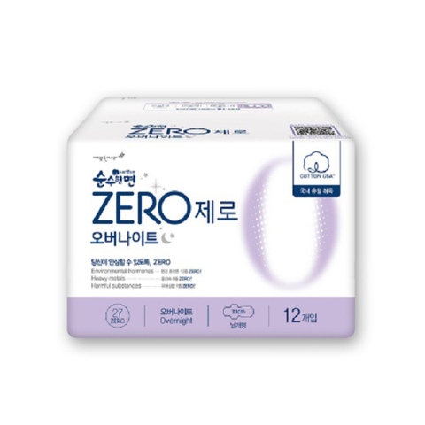 Băng vệ sinh ZERO Hàn Quốc gói 12 miếng x 33cm - Hàng Nhật nội địa