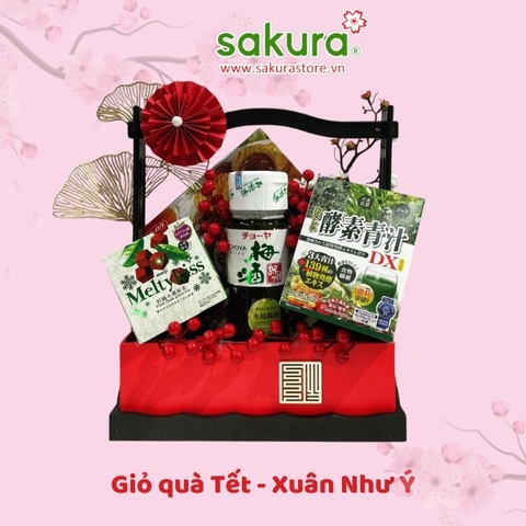 Giỏ quà Tết Nhật Bản Xuân Như Ý