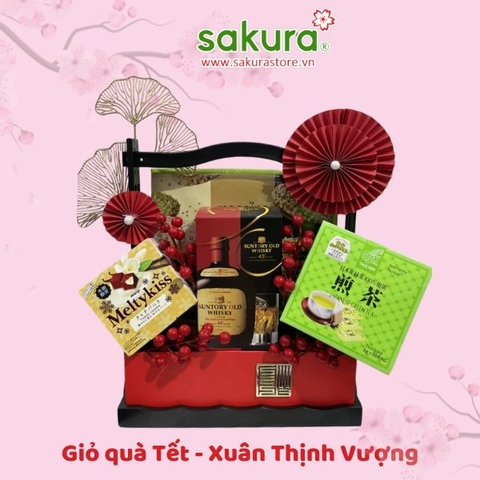 Giỏ quà Tết Nhật Bản Xuân Thịnh Vượng
