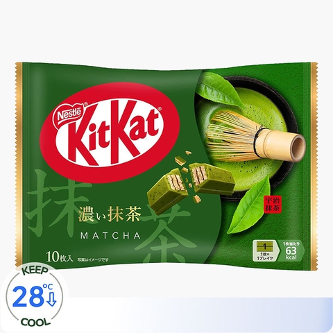 Bánh KitKat Nhật Vị Matcha Truyền Thống 10 Thanh New 2025  - Hàng Nhật Nội Địa