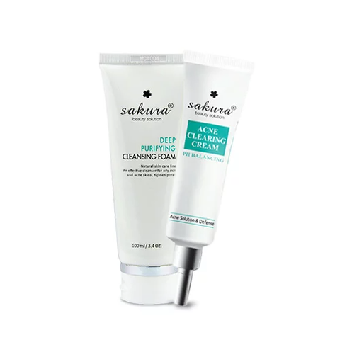 BỘ ĐÔI TRỊ MỤN CHÍNH HÃNG SAKURA