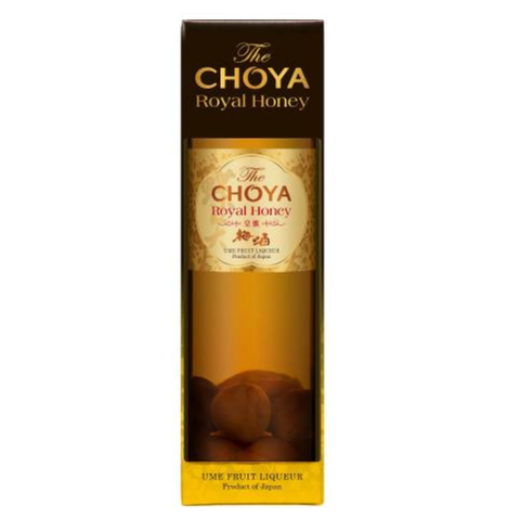 Rượu mơ mật ong cao cấp The Choya Royal Honey 700ml 17% - Hàng Nhật nội địa
