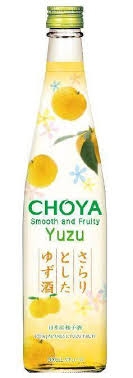 Rượu mơ Choya Sarari vị chanh Yuzu 7,5% 500ml - Hàng Nhật nội địa