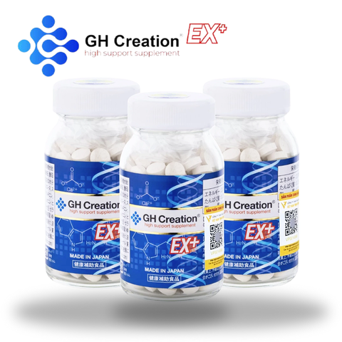 Liệu Trình 1 Năm 3 Lọ Viên Uống Tăng Chiều Cao GH EX+ 270 Viên Nhật Bản