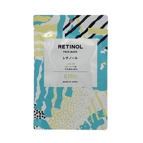 Mặt nạ Kiso Retinol 20g (chống lão hoá da) - Hàng Nhật nội địa