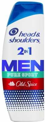 Dầu Gội & Xả 2in1 Head&Shoulder Old Spice Cho Nam 370ml - Hàng Nhật nội địa