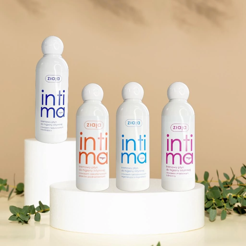 Dung dịch vệ sinh phụ nữ Intima Ziaja 200ml màu hồng - Hàng Nhật nội địa