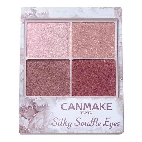 Phấn mắt Canmake 4 màu Silky Souffle Eyes 06- Hàng Nhật chính hãng