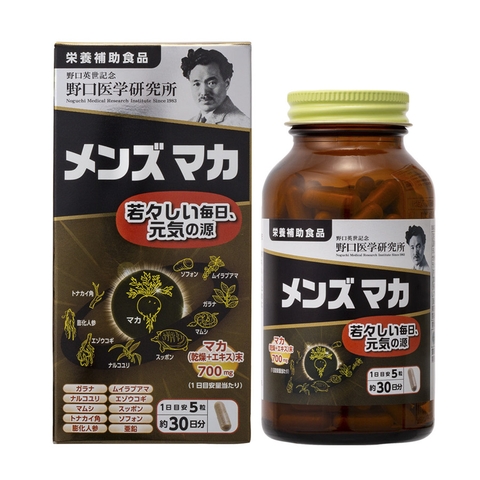 Viên uống bổ thận, tráng dương, tăng cường sinh lực nam giới Noguchi 30 ngày ( 150 viên) - Hàng Nhật Nội Địa